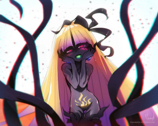 Cartoon character strange look hair - a strange look free wallpaper