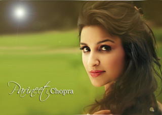 Woman long hair green field - a green field in the background free wallpaper