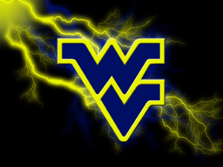 Blue yellow logo lightning black - logo free wallpaper