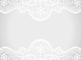 White lace floral edge text - a wireframe diagram free wallpaper