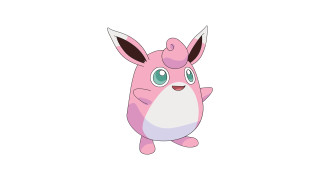 Pink purple pokemon big eyes - a big nose free wallpaper