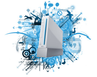 White computer tower blue black - game art free wallpaper for desktop