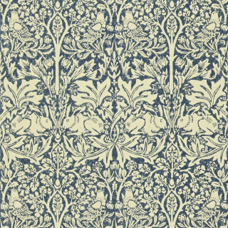 Blue white floral wallpaper design 5 - and a bird free wallpaper for tablet