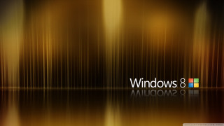 Shiny surface windows8 logo reflection 4 - a shiny surface free wallpaper for desktop