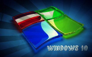 Windows 10 logo blue background - felipe seade free wallpaper