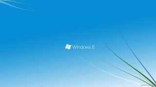 Blue sky white window8 logo 2 - 8k resolution free wallpaper