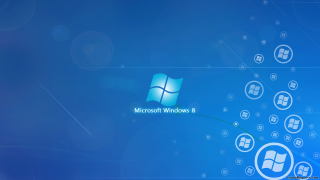 Blue background windows8 icons desktop - screenshot free wallpaper for desktop