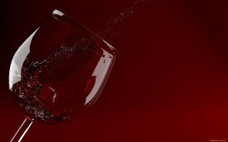 Glass of wine filled with - smooth free wallpaper for desktop