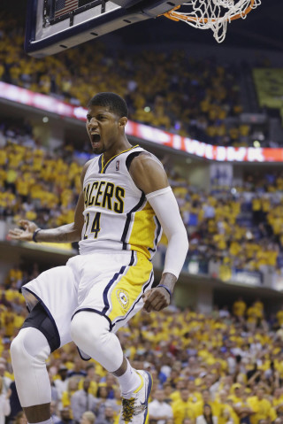 Basketball player dunking mid air - a basketball player free wallpaper for mobile