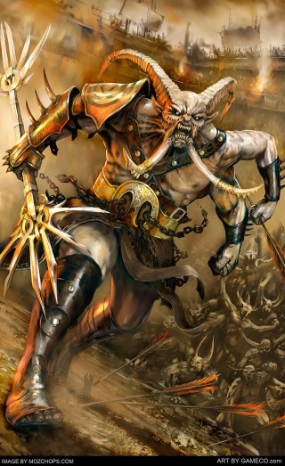 Knight horse sword demon back - his hand and a demon free wallpaper for mobile