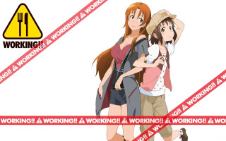 Couple warning sign working is - a couple of people free wallpaper