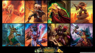 World of warcraft character images - different character free wallpaper for desktop