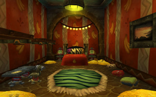 Room bed interior cozy relaxing 3 - temporary art free wallpaper