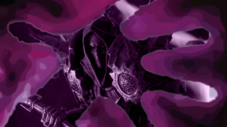 Man black jacket skateboard trick - a trick free wallpaper