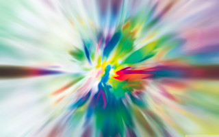 Colorful abstract blurry effect multicolored - professional digital art free wallpaper