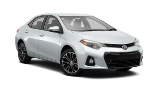 White toyota corolla black rims - this image free wallpaper for desktop