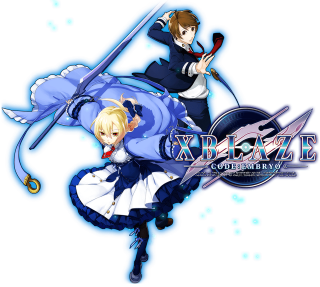 Anime characters swords blue bubbles - their hand free wallpaper for tablet