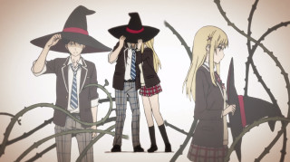 Anime characters tree man hat - three anime character free wallpaper