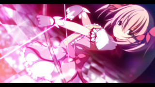 Girl pink outfit sword pink - a pink light free wallpaper for desktop