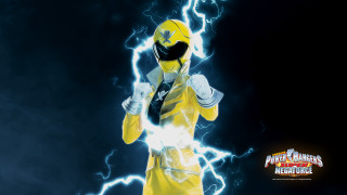 Man yellow power ranger lightning - a lightning bolt free wallpaper