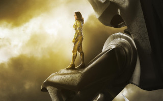 Eve ryder yellow suit ledge - a yellow suit free wallpaper