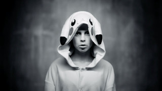 Bunny costume hood mask person - a hood free wallpaper for desktop