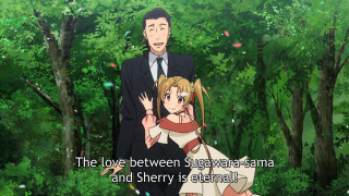 Man woman woods anime quote - sugar free wallpaper