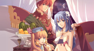 Anime couple room bed fruit - eden box free wallpaper