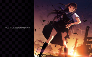 Girl short dress factory gun - a factory free wallpaper