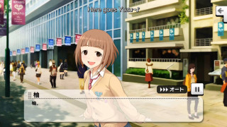 Girl school uniform camera man - her hand and a man in a suit free wallpaper