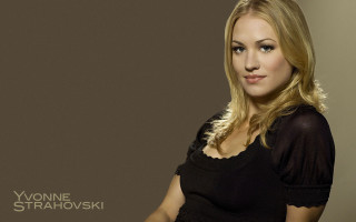 Blonde woman black top brown - a black top free wallpaper for desktop