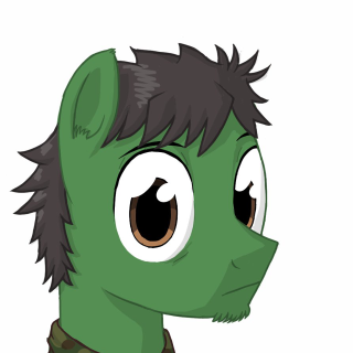 Green monster black hair green - furry free wallpaper for tablet