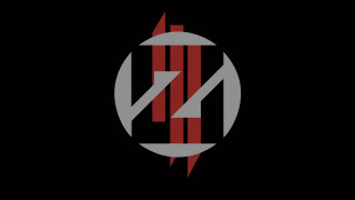 Black red logo circle letter - stripe free wallpaper