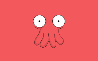 Red octopus two eyes nose - ada gladys killins free wallpaper for desktop