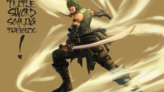 Man sword banner background action - dai jin free wallpaper