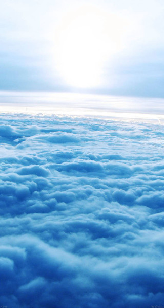 Sky view plane window clouds 2 - free airplane wallpaper for mobile