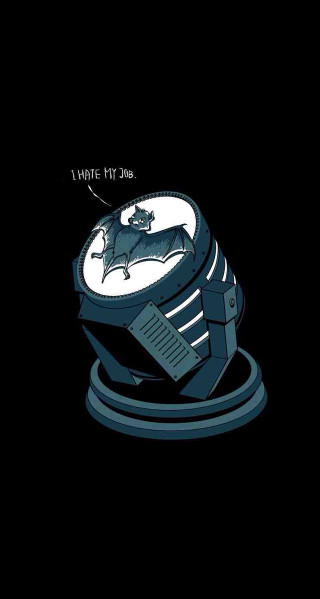 Ring dog caption black white - cynical realism free wallpaper for mobile