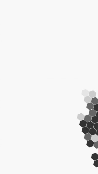 White black background cubes pattern 2 - clean free wallpaper for mobile