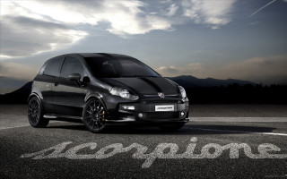 Small black car parked road - cornelisz hendriksz vroom free wallpaper for desktop