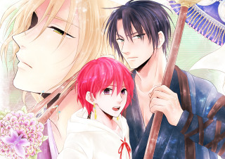 Anime couple flower broom hand - their hand free wallpaper for desktop