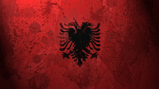 Red black wall eagle background - edi rama free wallpaper for desktop