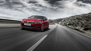 Red car driving road mountains 2 - carles delclaux i free wallpaper for desktop