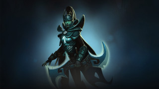Dark blue character sword helmet - a sword and a helmet free wallpaper