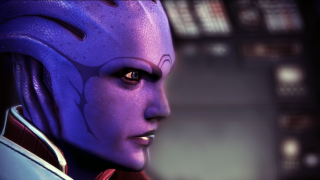 Purple hair purple outfit purple - a close up of a person free wallpaper