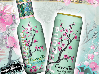 Green tea pink flowers pink - concept design free wallpaper for desktop