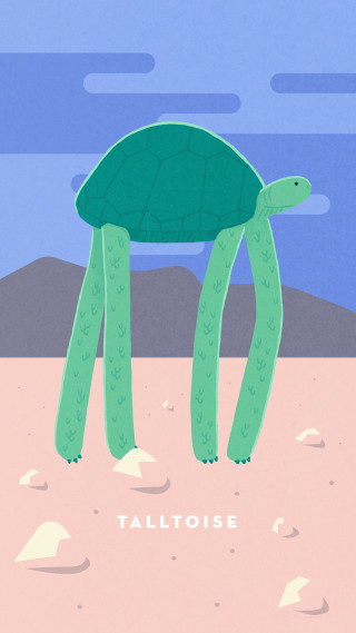 Green turtle sand head taillose - the sand free wallpaper for mobile