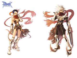 Anime couple dragon demon white - inspired free wallpaper