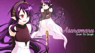 Anime girls long hair red 4 - red eye free wallpaper