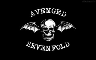 Skull bat avenge sevenfold white - a bat free wallpaper