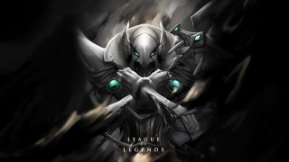 Knight green eyes sword stylized - league of legends free wallpaper for desktop
